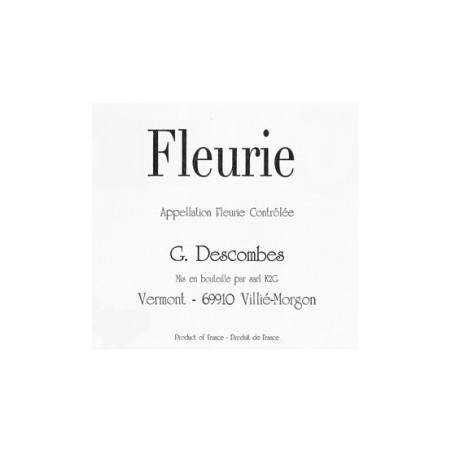 Fleurie Georges Descombes