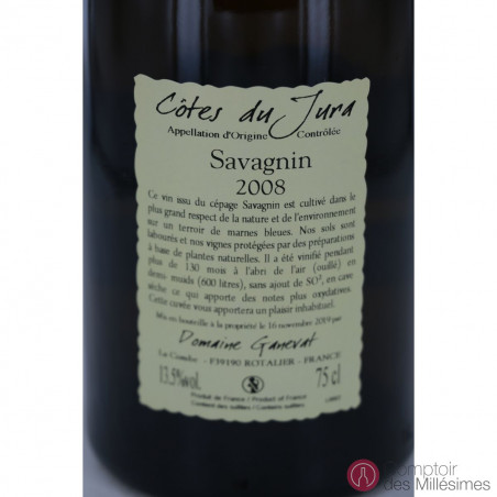 Côtes du Jura 2008 Les Vignes de mon Père - Jean-François Ganevat