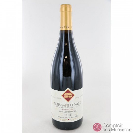 St Georges Nights 1er Cru 2013 Aux Vignerondes - Daniel Rion St Georges Nights 1er Cru 2013 Aux Vignerondes - Daniel Rion