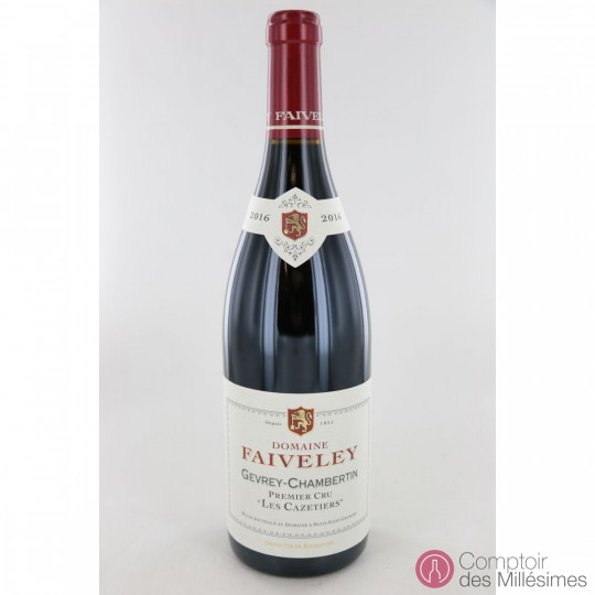 Gevrey Chambertin 1er Cru 2016 Les Cazetiers - Faiveley Gevrey Chambertin 1er Cru 2016 Les Cazetiers - Faiveley
