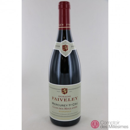 Mercurey 1er Cru 2018 Clos des Myglands - Monopoly - Faiveley