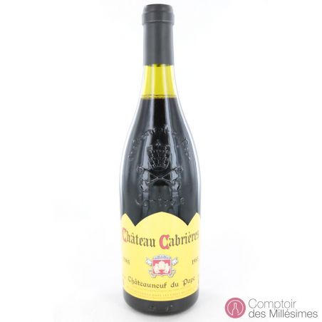 Châteauneuf du Pape 1985 - Château Cabrières