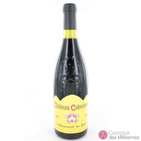 Châteauneuf du Pape 1984 - Château Cabrières