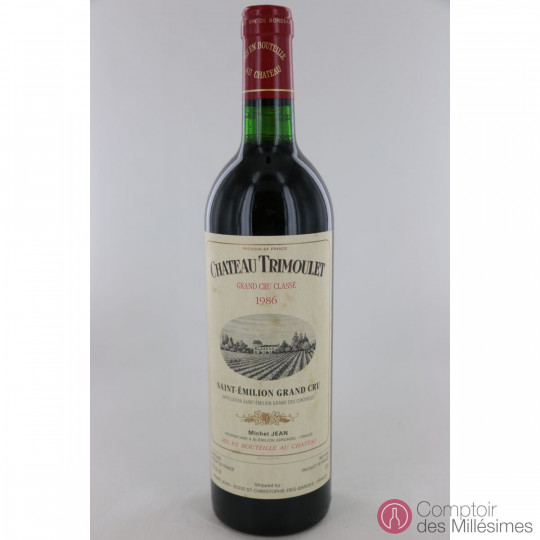 Château Trimoulet 1986 Château Trimoulet 1986