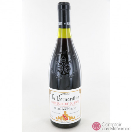 La Bernardine 1985 Chateauneuf du pape - Chapoutier