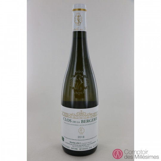 Clos de la Bergerie 2018 - Coulée de Serrant - Nicolas Joly Clos de la Bergerie 2018 - Coulée de Serrant - Nicolas Joly