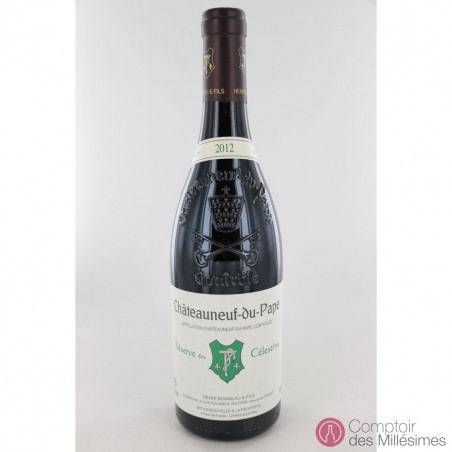 Célestins Reserve 2012 - Henri Bonneau