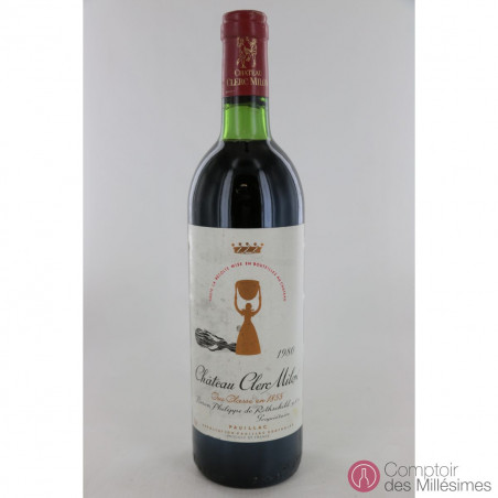 Château Clerc Milon 1980
