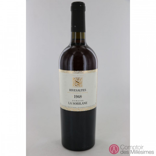 Rivesaltes 1948 - Domaine La Sobilane Rivesaltes 1948 - Domaine La Sobilane