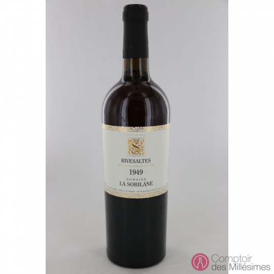 Rivesaltes 1949 - Domaine La Sobilane Rivesaltes 1949 - Domaine La Sobilane