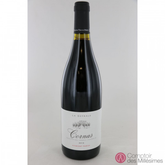 Cornas 2018 La Geynale - Vincent Paris Cornas 2018 La Geynale - Vincent Paris