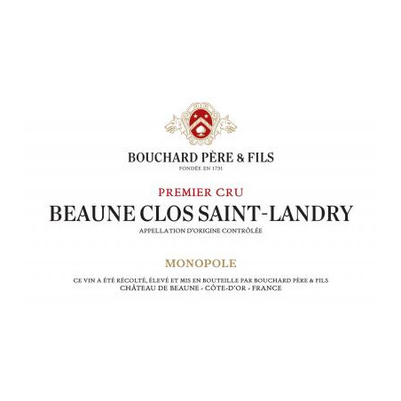 Beaune 1er Cru Clos St Landry Bouchard Pere & Fils Beaune 1er Cru Clos St Landry Bouchard Pere & Fils
