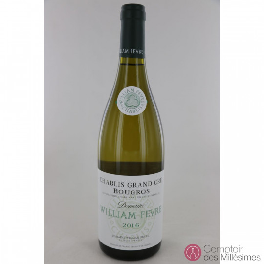 Chablis Grand Cru Bougros 2016 - William Fevre Chablis Grand Cru Bougros 2016 - William Fevre