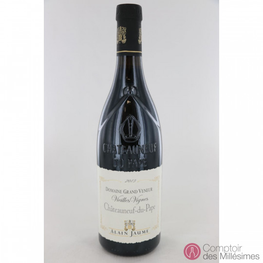 Châteauneuf-du-Pape 2013 Vieilles Vignes - Domaine Grand Veneur - Alain Jaume Châteauneuf-du-Pape 2013 Vieilles Vignes - Domaine Grand Veneur - Alain Jaume