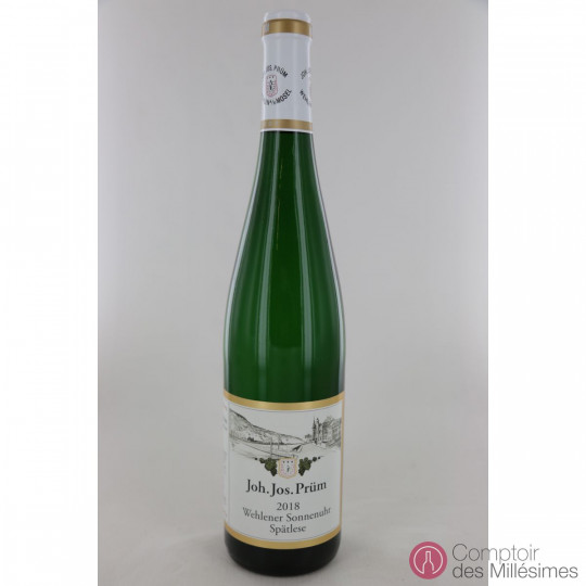 Joh Jos Prum Wehlener Sonnenuhr Riesling Spätlese 2018 Joh Jos Prum Wehlener Sonnenuhr Riesling Spätlese 2018