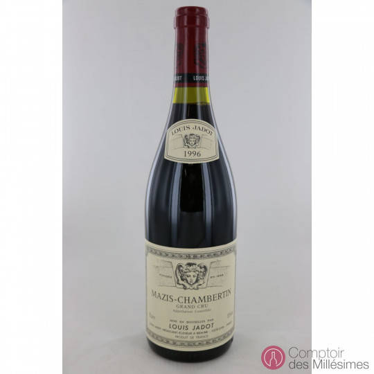 Mazis Chambertin Grand cru 1996 - Louis Jadot Mazis Chambertin Grand cru 1996 - Louis Jadot