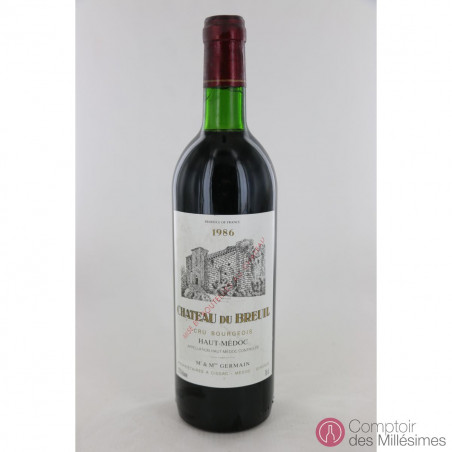 Château Du Breuil 1986 Château Du Breuil 1986