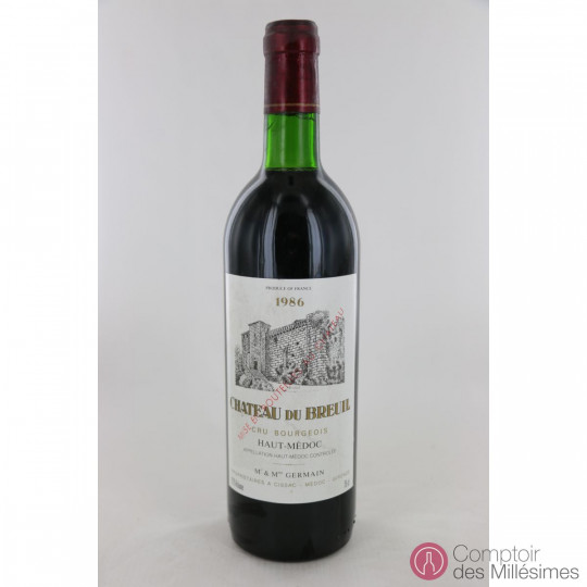 Château Du Breuil 1986 Château Du Breuil 1986