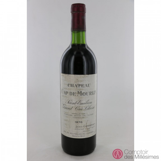 Château Cap de Mourlin 1978 Château Cap de Mourlin 1978