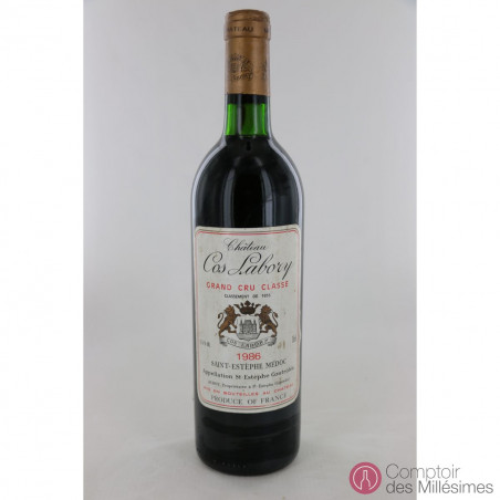 Château Cos Labory 1986