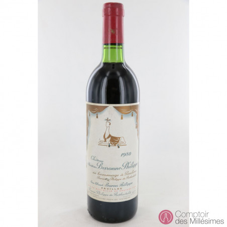 Château Mouton Baronne Philippe 1980