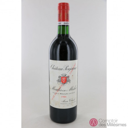 Château Poujeaux 1986