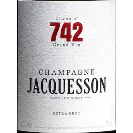 Champagne Jacquesson Cuvée n° 742