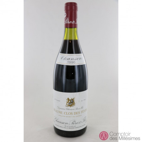 Beaune Clos des Fèves 1990 - Chanson Père et fils Beaune Clos des Fèves 1990 - Chanson Père et fils