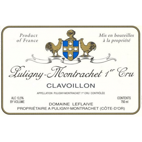 Puligny-Montrachet 1er Cru Clavoillon - Domaine Leflaive Puligny-Montrachet 1er Cru Clavoillon - Domaine Leflaive