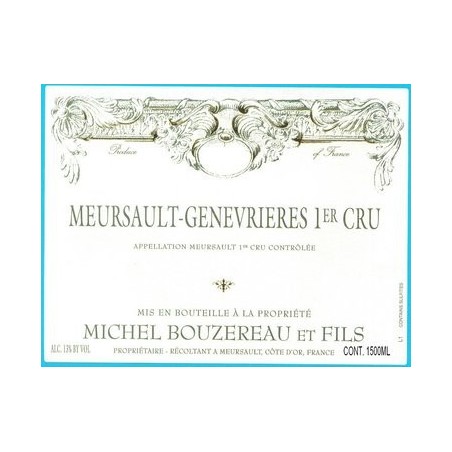 Meursault Genevrieres 1er Cru 2016 - Michel Bouzereau