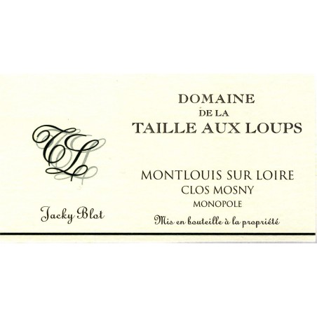 Clos de Mosny Montlouis sur Loire  - Jacky Blot