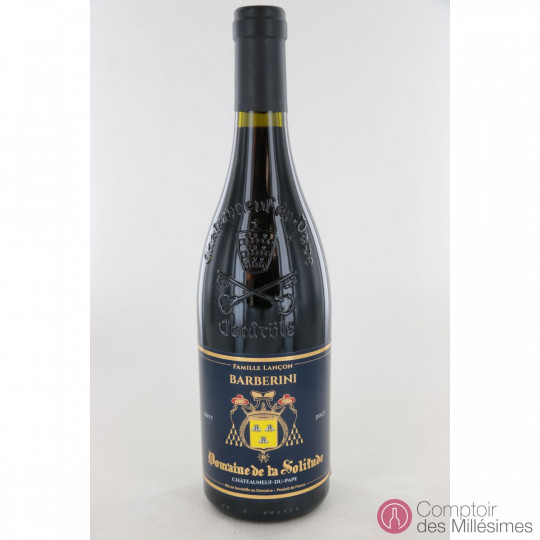 Domaine de La Solitude "Barberini" 2017 Châteauneuf du Pape Domaine de La Solitude "Barberini" 2017 Châteauneuf du Pape