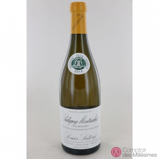 Puligny Montrachet 1er cru 2014 - Les Referts - Louis Latour Puligny Montrachet 1er cru 2014 - Les Referts - Louis Latour