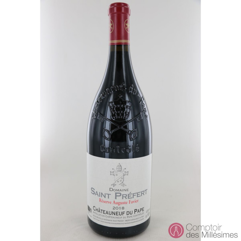 Chateauneuf Du Pape 18 Reserve Auguste Favier En Magnum St Prefert Chateauneuf Du Pape 18 Reserve Auguste Favier En Magnum St Prefert