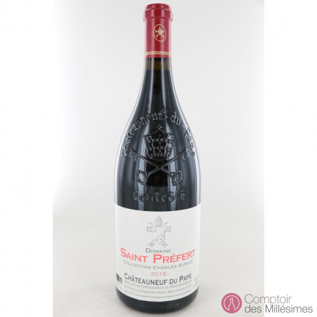 Chateauneuf-du-Pape 2018 Collection Charles Giraud en magnum - St Prefert