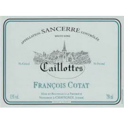 Sancerre Caillottes 2017...