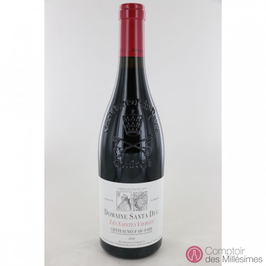 Châteauneuf du pape 2016 Les Saintes Vierges - Domaine Santa Duc Châteauneuf du pape 2016 Les Saintes Vierges - Domaine Santa Duc