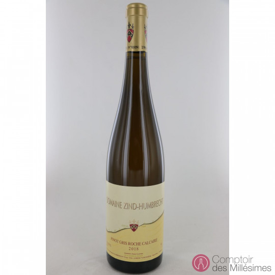 Pinot Gris Roche Calcaire 2018 - Zind-Humbrecht Pinot Gris Roche Calcaire 2018 - Zind-Humbrecht