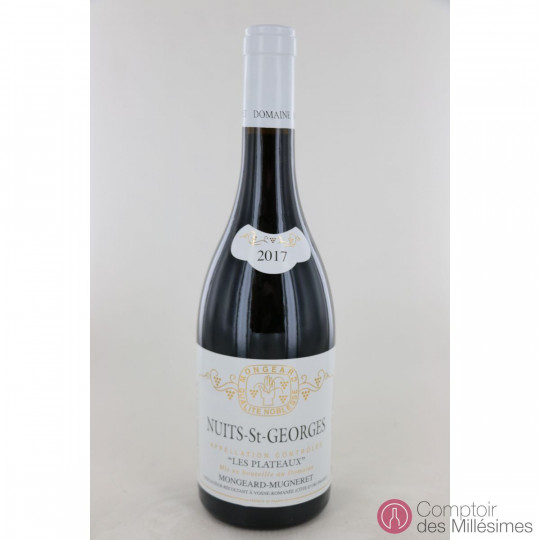 Nuits St Georges 2017 Les Plateaux - Mongeard Mugneret Nuits St Georges 2017 Les Plateaux - Mongeard Mugneret