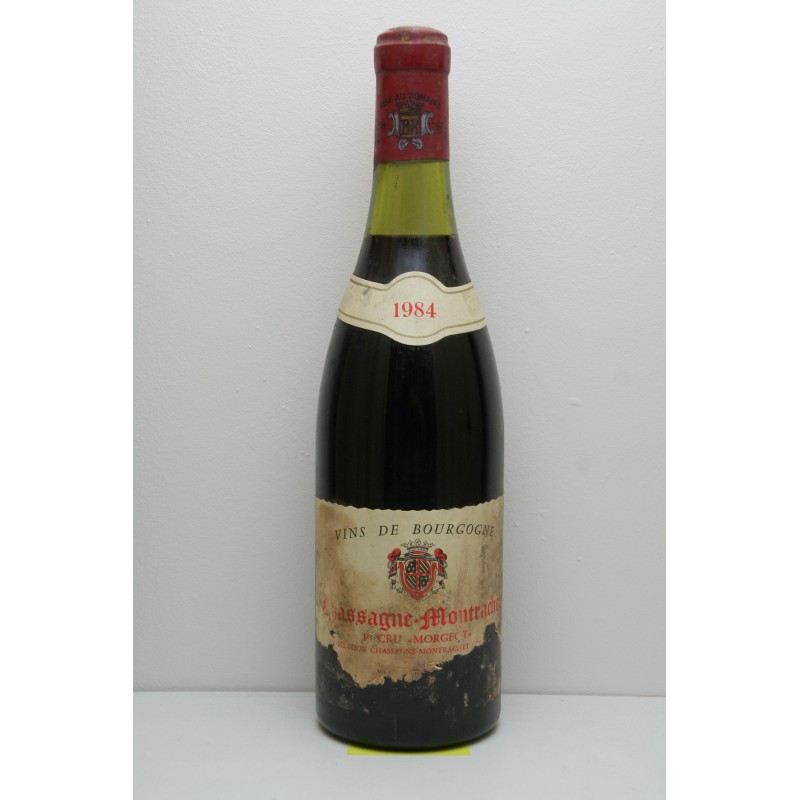 Chassagne-Montrachet 1984 - 1er cru morgeot Chassagne-Montrachet 1984 - 1er cru morgeot
