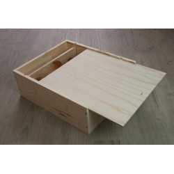 Coffret bois 3 bouteilles