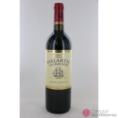 Chateau Malartic-Lagraviere 2002