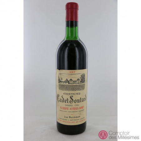Chateau Cadet- Soutard 1967