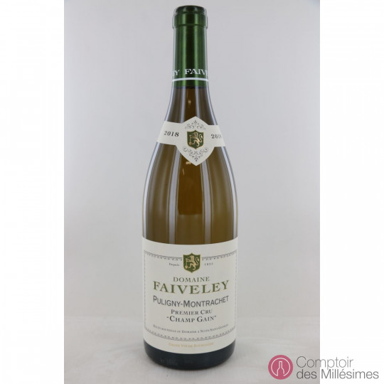 Puligny Montrachet 1er cru Champ Gain 2018 - Faiveley Puligny Montrachet 1er cru Champ Gain 2018 - Faiveley