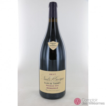 Nuits St Georges 1er Cru 2017 Clos de Thorey en Magnum - Monopole - Domaine de la Vougeraie