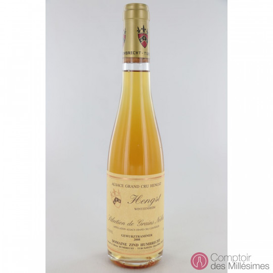 Gewurztraminer Hengst Grand Cru SGN 2008 en demi-bouteille - Zind-Humbrecht Gewurztraminer Hengst Grand Cru SGN 2008 en demi-bouteille - Zind-Humbrecht