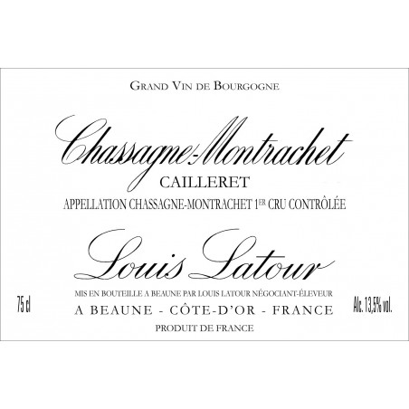 Chassagne-Montrachet 1er...