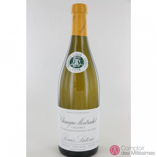 Chassagne-Montrachet 1er Cru 2018 Cailleret - Louis Latour Chassagne-Montrachet 1er Cru 2018 Cailleret - Louis Latour
