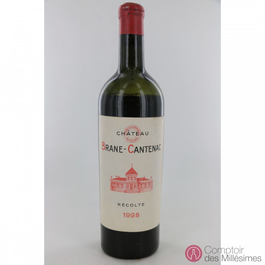 Château Brane Cantenac 1928 Château Brane Cantenac 1928