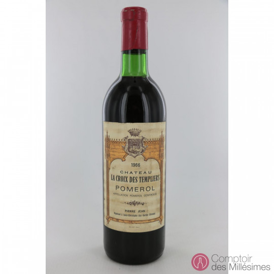 Château la Croix des templiers 1966 Château la Croix des templiers 1966